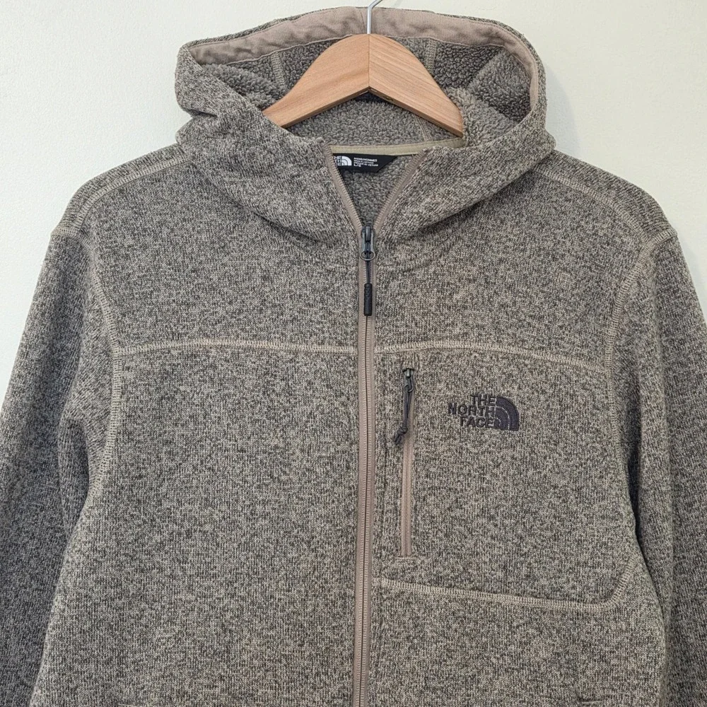 The‎ North Face Gordon Lyons Fleece Hoodie Jacket Sz L Full Zip Outdoor Hiking
